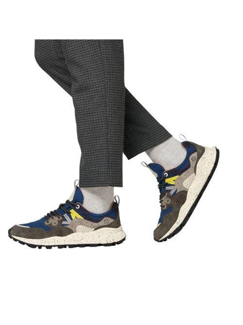 Sneakers Flower Mountain man FLOWER MOUNTAIN | 2C22 - 001- 2017816-01.GRIGIO/BLU